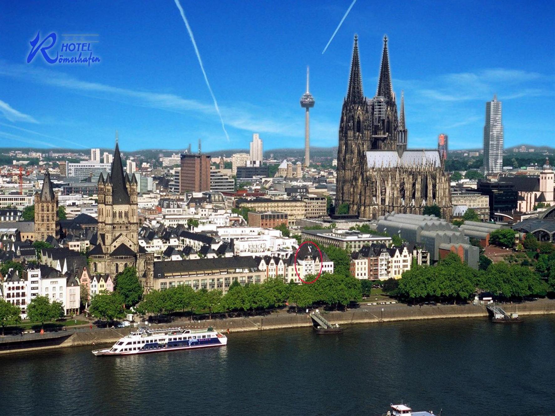 Hotel Roemerhafen Koln Bagian luar foto