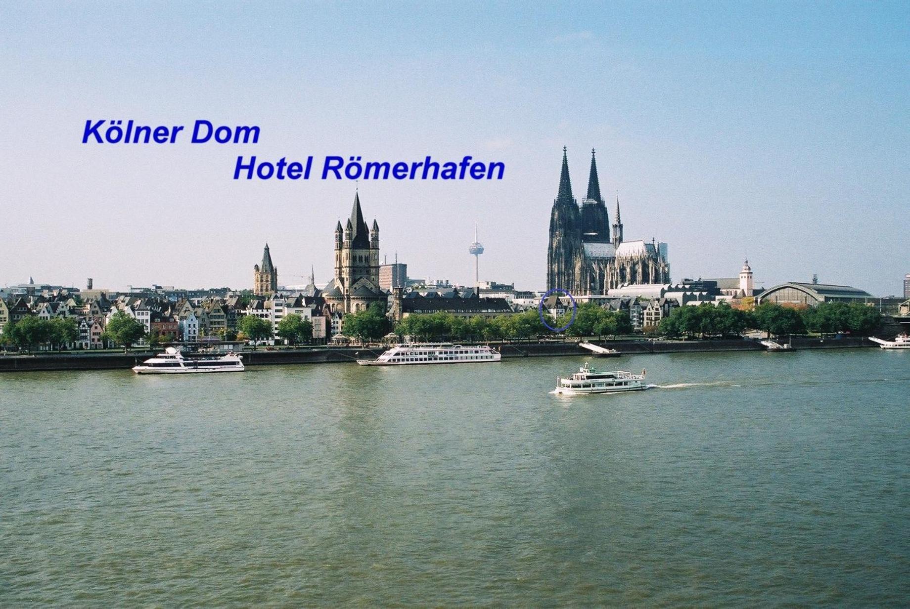 Hotel Roemerhafen Koln Bagian luar foto